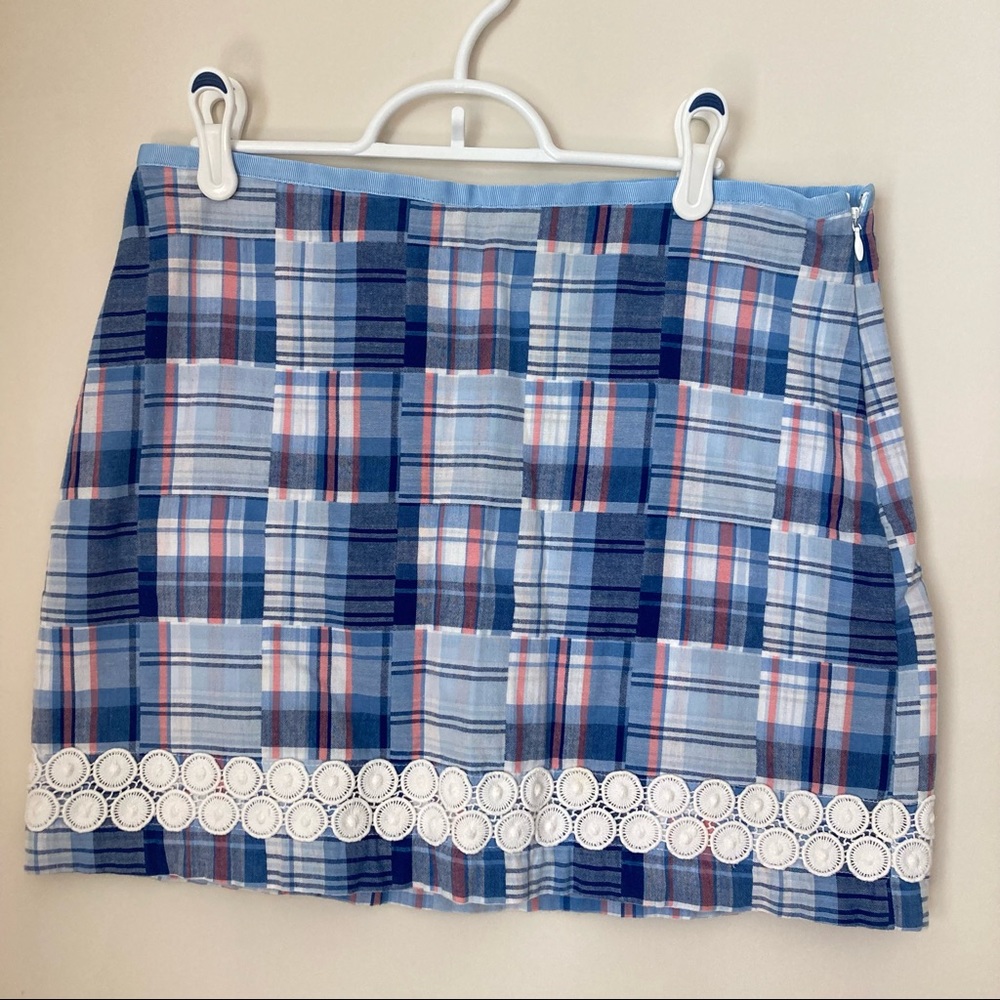 SOLD Vineyard vines plaid skirt